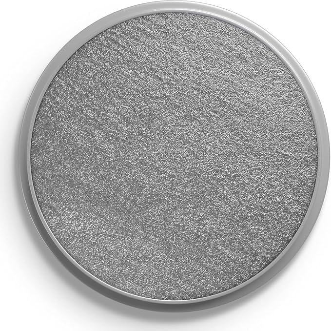 Snazaroo Sparkle Face and Body Paint, 18.8g (0.66-oz) Pot, Sparkle Gun Metal