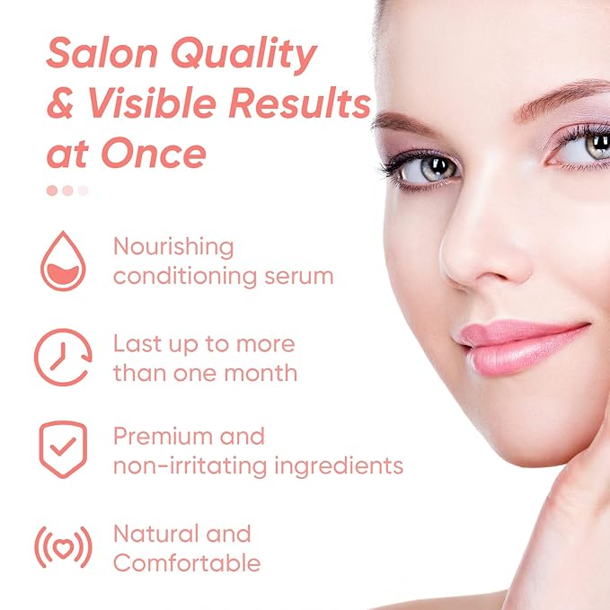 Lash Lift Kit, Eyelash Perm Kit, Semi-Permanent Curling Lash Perm Kit for Quick Lifting, Perming, Curling and Beautify Your Eyelashes, Professional Eyelash Lifting Tools for Salon & Home Use