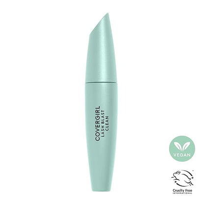 CoverGirl Lash Blast Clean Volume Mascara, Vegan Formula, Volumizing, Smudge-Proof, Cruelty Free, Very Black, 1 Count