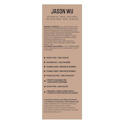 Jason Wu Beauty - Wu Prime Eye - Pigment Eyeshadow Base - 9.9ml (.33 fl oz) (Space White, 9.9ml (.33 fl oz))
