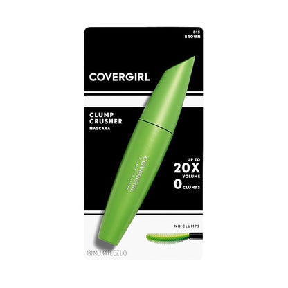 COVERGIRL, Clump Crusher by LashBlast Mascara, Brown, 0.44 Fl Oz (Pack of 1) (packaging may vary)