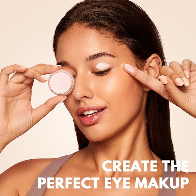 Eyeshadow Primer Base Long-Lasting Cream Eye Makeup Primer Matte, Waterproof Eye Base for Vibrant, Eyeshadow Concealer For All Skin Type, 0.35oz/count