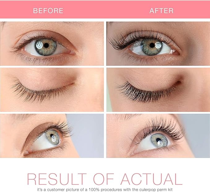 Lash Lift Kit Upgraded Version Glue Complete Eyelash Perm Kit 2025, for Professional Eyelash Lash Extensions, Lash Lifts, Lash Curling, Semi-Permanent Curling Perming Wave TUBeauty
