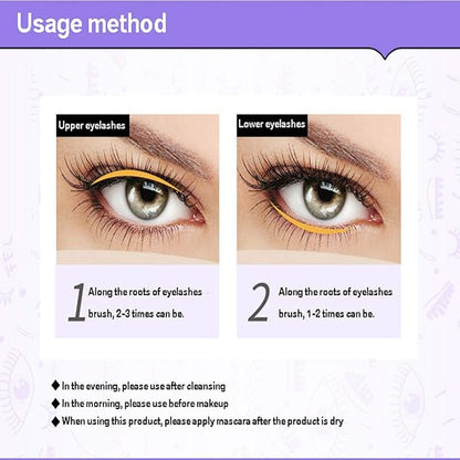 BIOAQUA Eyebrow Eyelashes Hairline Beard Lengthening Liquid Soft Brush Thickness Nourishing Elastic Moisturizing Natural Plant Extracts
