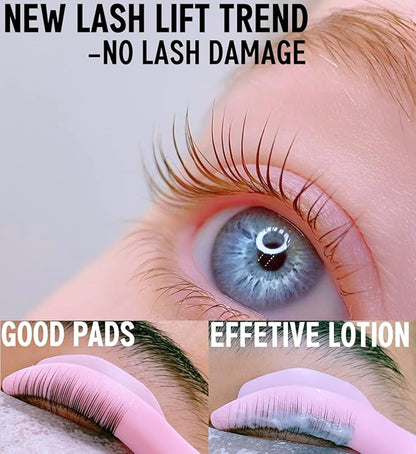 Lash Lift Brow Lamination 2 in 1, Rapid Eyelash and Eyebrow Lifting Kit, DIY Perming Lashes at Home Or Salon Usage Be Eye Voluminous for 6 Weeks about 15 Applications (10ml Lash&Brow Lift Airless