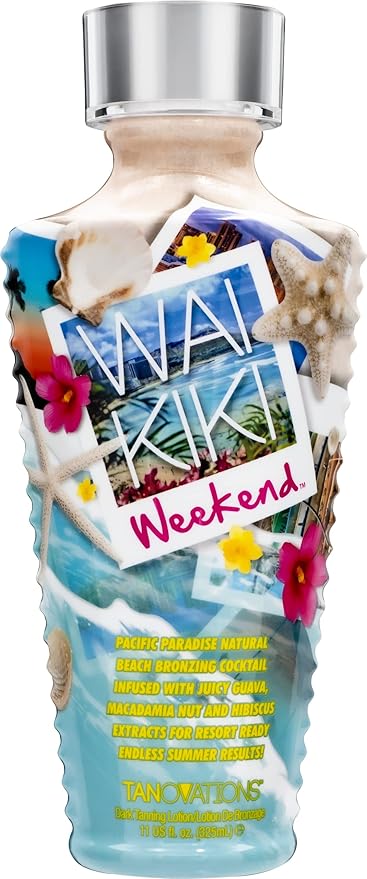 TANOVATIONS Waikiki Weekend Indoor/Outdoor Natural Bronzer Color Correcting BB Crème Formula 11oz