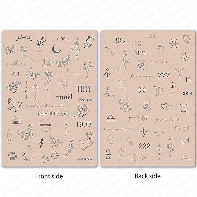 2 Pcs Tiny Tattoo Practice Skins, Small Deluxe Mini Silicone Finger Semi Permanent Tattoo Latex Pad for Training (Tiny #3 - Pink Pad -2PCS)