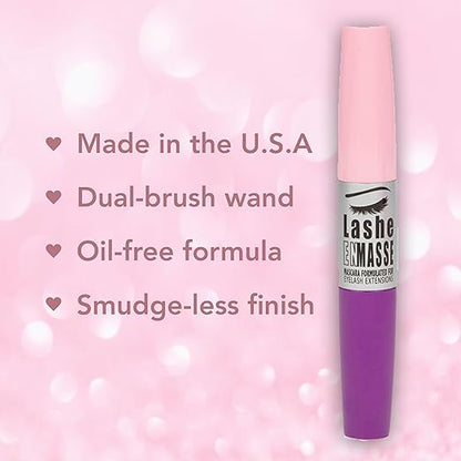 GladGirl Lash Lock Latex-Free Lash Glue and Lashe EnMasse Mascara for DIY False Lashes
