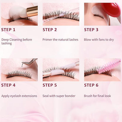 VEYES INC Lash Primer for Eyelash Extensions 15ml Professional Use Only Easy to Removes Proteins and Oils Increase Adhesive Bonding Power
