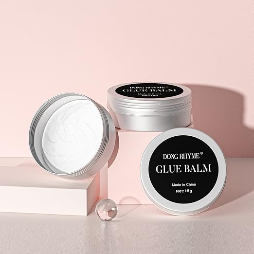 DONG RHYME Lash Lift Glue Balm - Professional Lash Lift Balm Effective Lash Lift Glue Strong Hold with Light Bergamot Scent (15g/0.5oz) 2-in-1 Lash Lift Supplies and Brow Lamination
