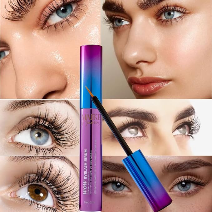 Advanced Lash Serum and Brow Enhancer | Grow Thicker, Longer Lashes for Long | Luscious Lashes and Eyebrows. Eyelash Growth Serum. (3 mL)
