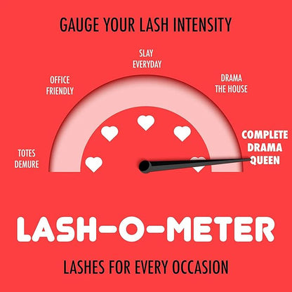 Gerard Cosmetics #BlingAlong #Lashes, Rhinestone Eyelashes for a Full and Flirty Look, Perfectly Curled False Lashes, Cruelty Free & Vegan (1 Pair)