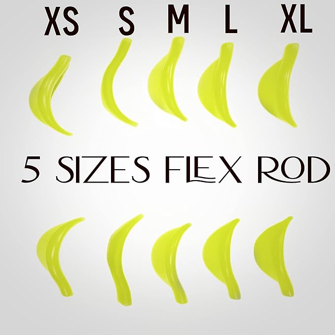 Lash Lift Shield C Curl 5 Size Lash Lift Lamination Pad Rapid 5 Minute Eyelash Lifting Shields Make Eyes Voluminous Flexible C curl Pads Extreme Perm Rod 100 Applications Lash Tip Won't Hit Eyelid