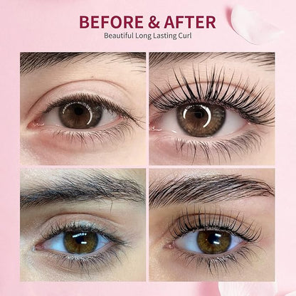 2025 Upgraded Fast Perm Lash Lift Kit Eyelash Perm Kit Eyelash Coating Lotion (Quantity: 10 Packs)