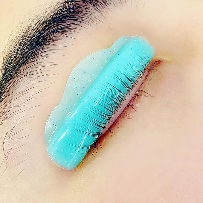 Lash Lift Shield C Curl 5 Size Lash Lift Lamination Pad, Rapid 5 Minute Eyelash Lifting Shields Make Eyes Voluminous Flexible C curl Pads Extreme Perm Rod 100 Applications