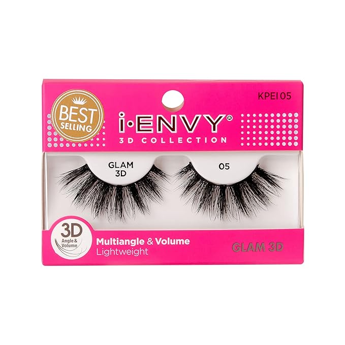 iEnvy by Kiss Iconic Collection 3D Angle & Volume Lightweight CHIC ICON KPEI05