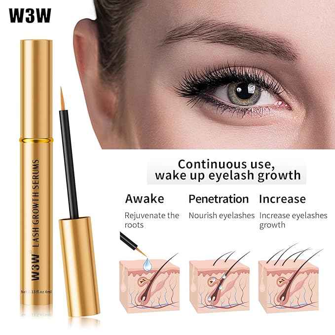 Lash Serum&Eyebrow Growth Serum Set, 2024 Upgraded Rapid Eyelash Growth Serum&Eyebrow Serum for Stronger and Denser(Lash&Brow Serum Set)