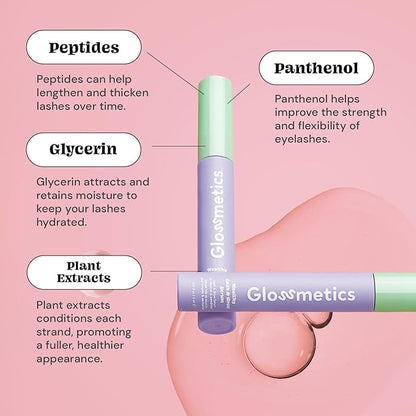 Glossmetics Healthy Brow and Lash Serum. Advanced Eyelash Serum for Thicker, Longer Eyelashes and Eyebrows. Vegan & Cruelty-Free Lash Enhancing Formula to Boost Longer and Fuller Looking Lashes