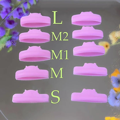 Lash Lift Pad Natural Lifting Eyelash Perm Rod Eyelash Lifting Shields Soft U Curl Lami Lamination Roller with Y Brush Silicone Under Eye Patch Ribbon Cover Compensator Cute Cat Eye Perming Result