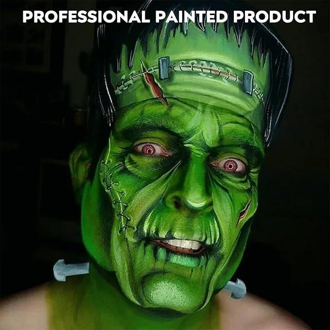 Green Face Paint, Cream-based Body Paint Stick【Larger Capacity】【High Pigment】【Long Lasting】Professional Paint Makeup Product For Halloween/Masquerade/Cosplay/Movie Makeup, 1.06 Oz/30g