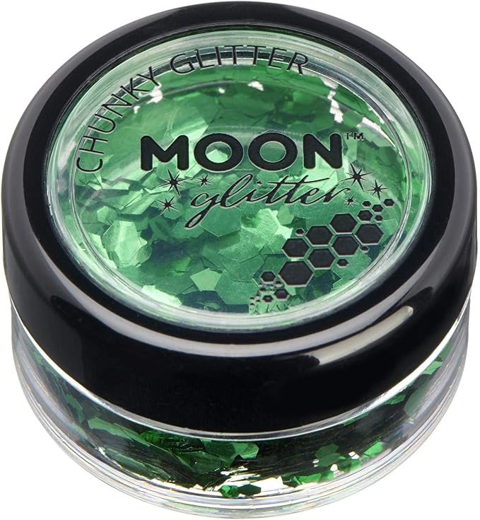 Classic Chunky Glitter Green
