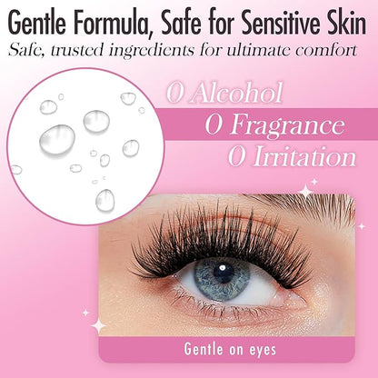 LASHVIEW 2025 Update Lash Primer for Eyelash Extensions 45ml Professional Use Only Easy to Removes Proteins and Oils Increase Adhesive Bonding Power