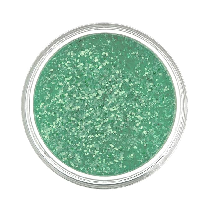 Iridescent Glitter Shakers by Moon Glitter – 100% Cosmetic Glitter for Face, Body, Nails, Hair and Lips - 5g - Green