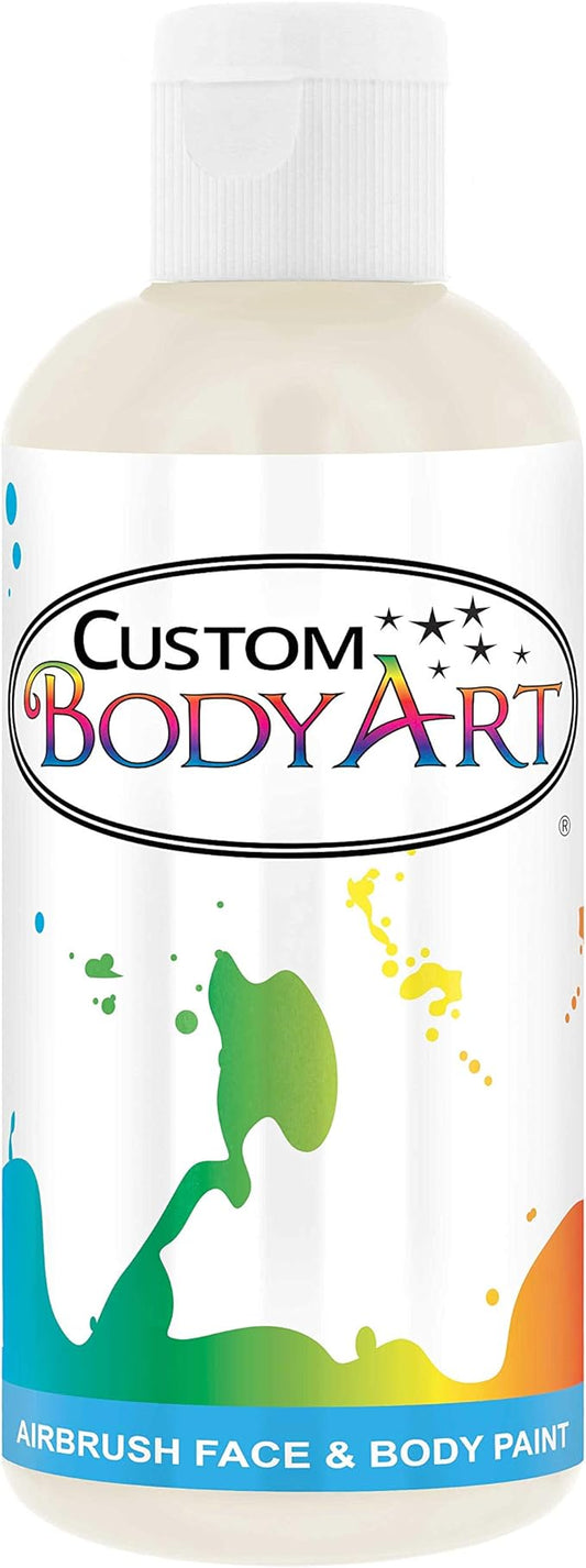 8-ounce White Water Based Airbrush Body Art & Face Paint