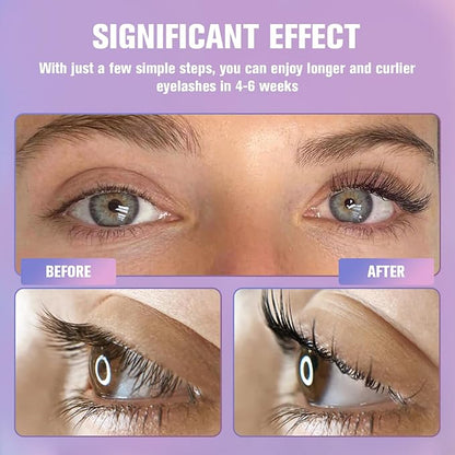 Lash Lift Kit Eyelash Perm Kit Eyelash Lift Kit Easy for Beginner and Professional Lash Perm Kit Achieve Salon-Quality Lashes Lift with Effective Result 5 * 5 ml