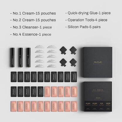 Lash Lift Kit, Eyelash Lift Kit, Fast Eyelash Perm Kit Lash Extension Kit Lamination Setting Lotion Cream Eyelash Serum Lash Gel Glue Balm Rods Pads Silicone Curl Tools For Salon Professional