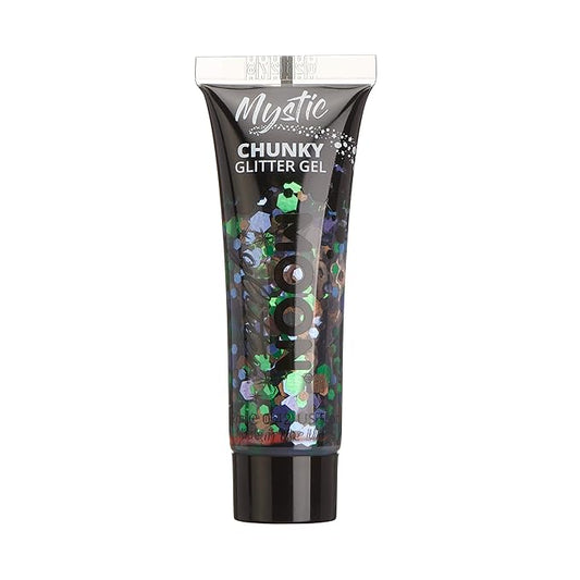 Mystic Chunky Glitter Gel by Moon Glitter - 12ml - Galaxy - Glitter Face Paint