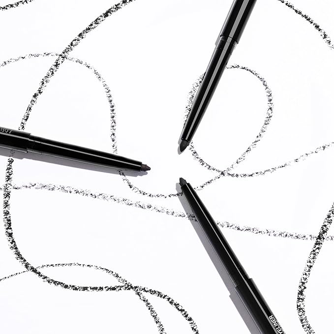 wet n wild Mega Last Breakup Proof Eyeliner, Quick Drying, Waterproof, 16-Hour Wear - Cruelty-Free & Vegan - Black (Pack of 2)