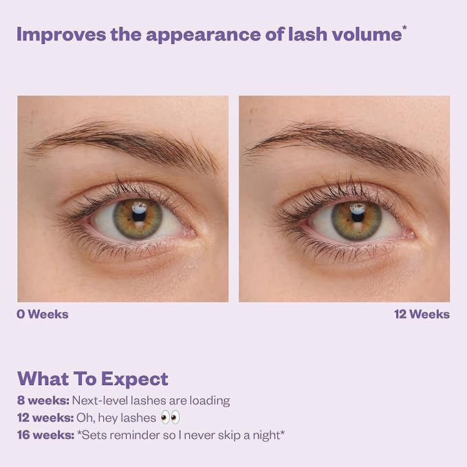 Kosas Grow Potion: Fluffy Brow and Lash Boosting Serum. Eyebrow and Eyelash Enhancing Serum