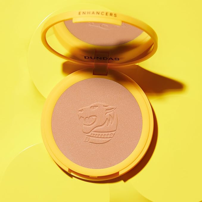 Dundas Bronzer Matte Finish (Golden Tan) and Eyeliner, Black & White Liner Pencil for Eye Make Up,Vegan & Cruelty Free Makeup, All Skin Types