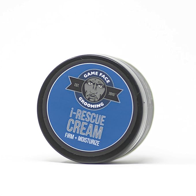Game Face Grooming Face Care Package - i-Rescue Eye Cream & Moisturizer and Self Tanner | Firm and Moisturize Under Eye Wrinkles & Bags | Color Correcting Self Tan Drops for Gradual & Natural Glow