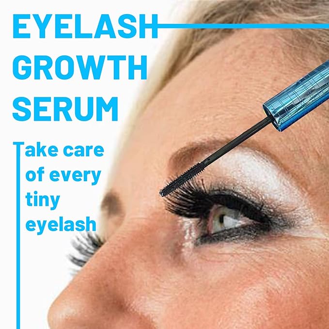 Mascara for Older Women 60 Plus & Black+Brown Ayky Long Wear Gel Eyeliner Set, Hypoallergenic Volumizing Mascara, Waterproof Smudge Proof Eyeliner Gel