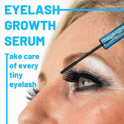 Mascara for Older Women 60 Plus & Black+Brown Ayky Long Wear Gel Eyeliner Set, Hypoallergenic Volumizing Mascara, Waterproof Smudge Proof Eyeliner Gel