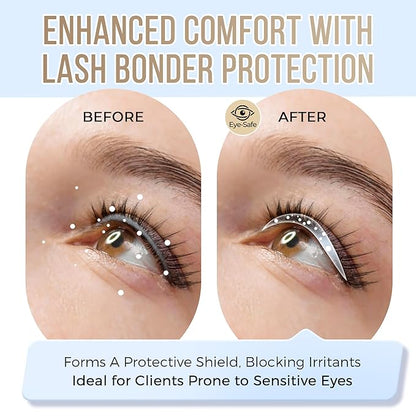 LASHVIEW Lash Bonder for Eyelash Extension,Lash Sealant,Glue Accelerator,Super Bonder Longer Retention,Low Irritation, Water Oil Proof,Increase Lash Retention by up to 60% (20ml)