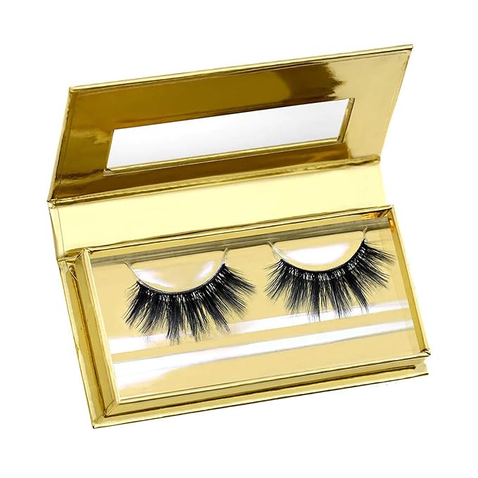 Gerard Cosmetics #Kiki #Lashes, High Volume Flirty Lashes, Reusable, Curled False Lashes For Glasses Wearers, Cruelty Free & Vegan (1 Pair)