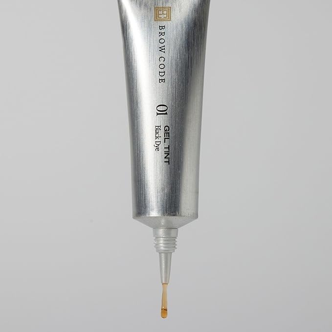 Brow Tint Kit - Black - Richly Pigmented Gel Tint, Fast-Acting, 6 Week Colour Retention