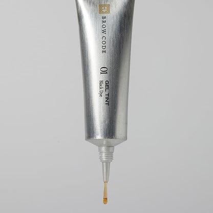 Brow Tint Kit - Black - Richly Pigmented Gel Tint, Fast-Acting, 6 Week Colour Retention
