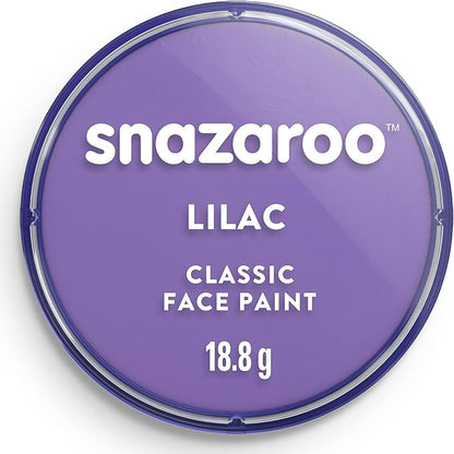 Snazaroo Classic Face and Body Paint, 18.8g (0.66-oz) Pot, Lilac
