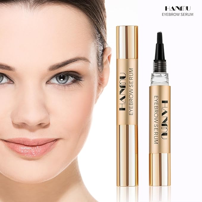 Eyebrow Growth Serum,For Rapid Enhancing Brow Growth Faster,Fuller,Thicker,Non Irritating Eye Brow Serum Enhancer 4ml