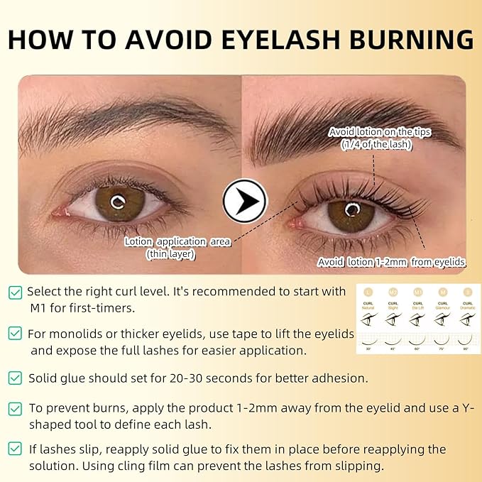 Lash Lift Kit and Brow Lamination Kit, 2 IN 1 Professional Lash Lifting & Eyebrow Lamination Kit with All tools, 6-8 Weeks Long Lasting, Suitable for Salon & Home Use