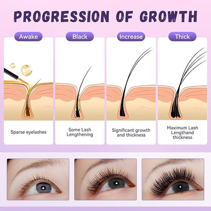 Eyelash Enhance Serum - Eyelash Enhancers & Primers - Purple - Promotes Natural Lash Growth for Longer, Fuller Lashes