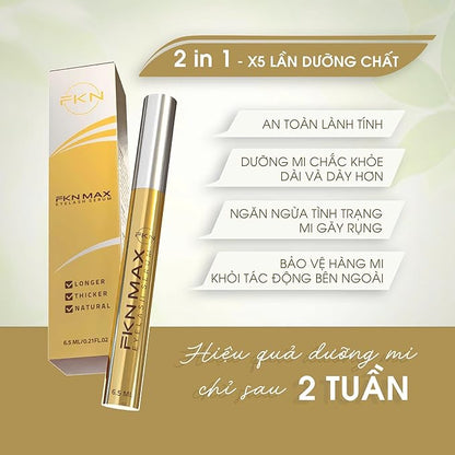 FKN Max Eyelash Growth Serum, Lash Enhancing Formula, Gift for Special Occasion, Birthday, Christmas, Wedding
