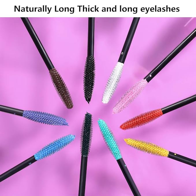 Yellow Mascara Eyelashes Volumizing Lengthening Waterproof Mascara Smudge Proof Longwear Voluminous Curling Defining Eyelash primer tubing non clumping Eye Makeup 04