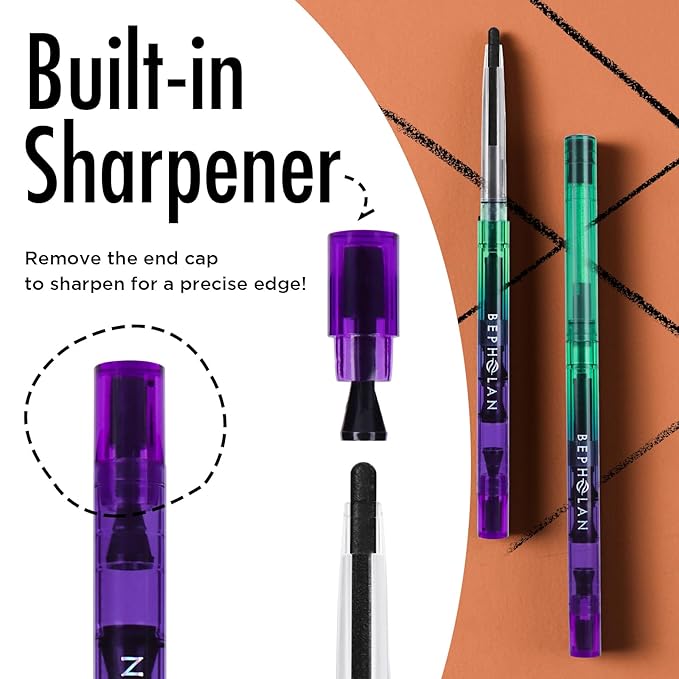 BEPHOLAN Black Eyeliner Pencils and Make Up Remover 100ml