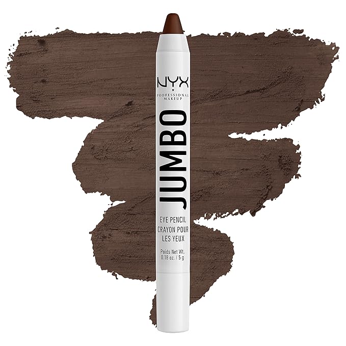 NYX PROFESSIONAL MAKEUP Jumbo Eye Pencil Duo - Frappe (Chocolate Brown) & Blueberry Pop (Blue)