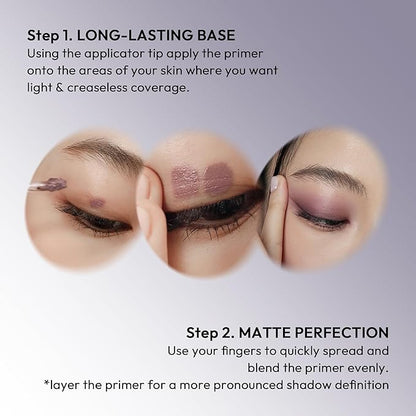 Wink Eye Primer | Long-Lasting Crease-Free Eye Makeup, Smooths & Preps Eyelid Base, Vibrant Colors, All-Day Wear - 5.5g (03 Neutral Nuts)